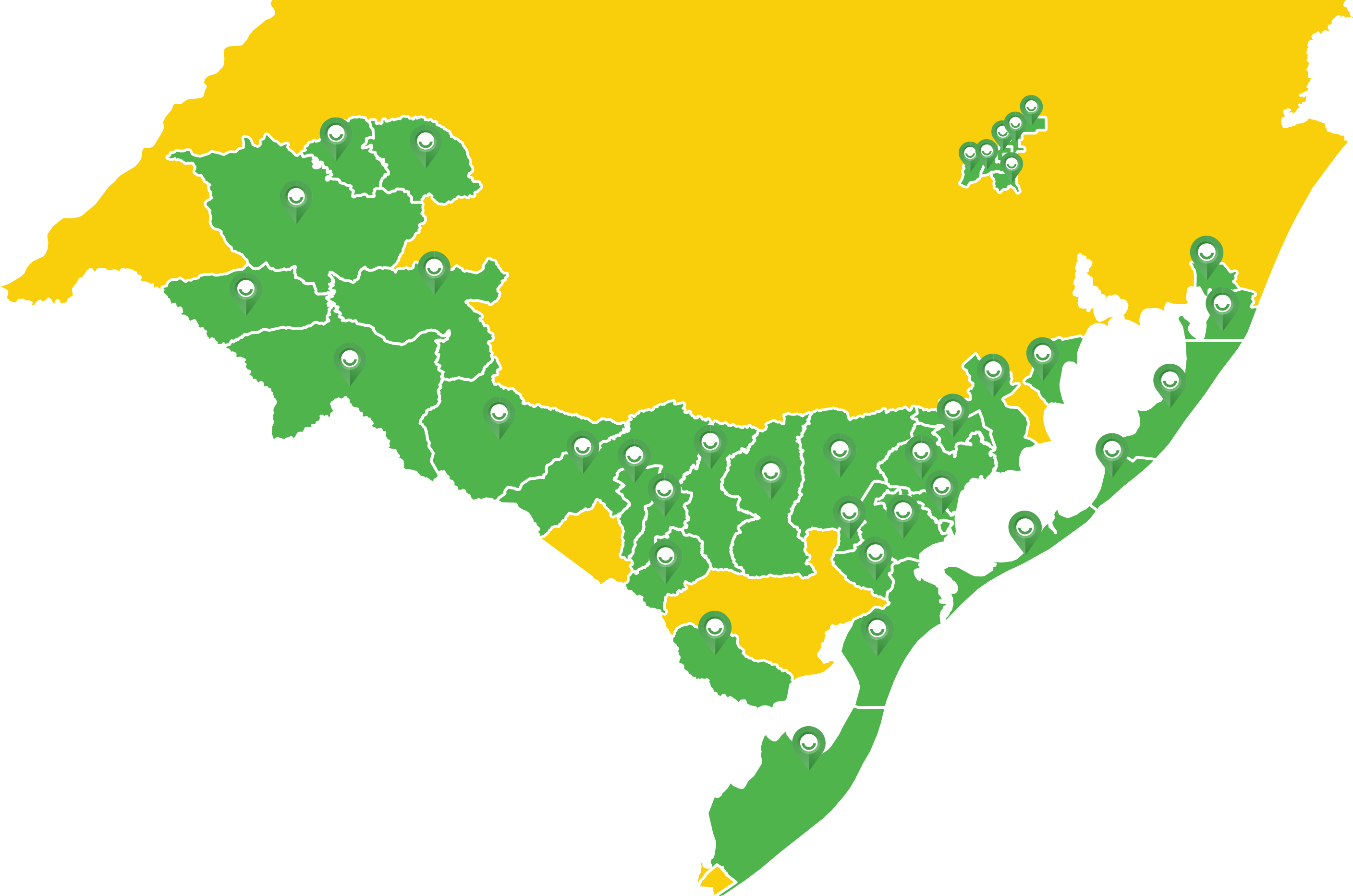 mapa de cobertura